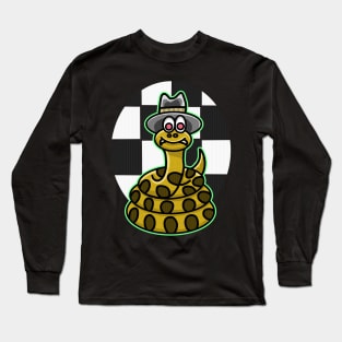 Anaconda Ska SKAnaconda Hat Music funny Long Sleeve T-Shirt